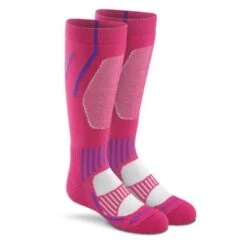 Fox River Boreal Youth Ski Socks -Utah Ski Gear Store Boreal pink ski socks 24218ac7 abce 4455 b3c9 3c6109776999