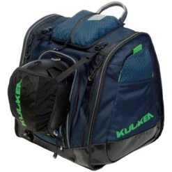 Kulkea Boot Trekker 70L Ski Boot Bag -Utah Ski Gear Store KulkeaBootTrekker CobaltBlue Green 3