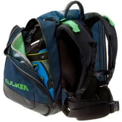 Kulkea Boot Trekker 70L Ski Boot Bag -Utah Ski Gear Store KulkeaBootTrekker CobaltBlue Green 5