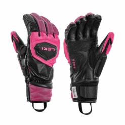 Leki WCR Venom SL 3D Gloves 2026 -Utah Ski Gear Store LekiWCRVenomSL3DGloves2025 pink