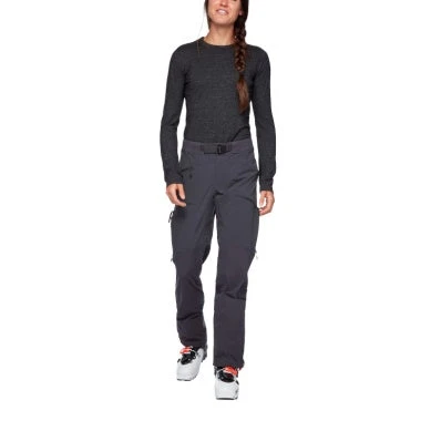 Black Diamond Dawn Patrol Hybrid Ski Pants - Women's 2 Black Diamond Dawn Patrol Hybrid Ski Pants - Women's - Image 2