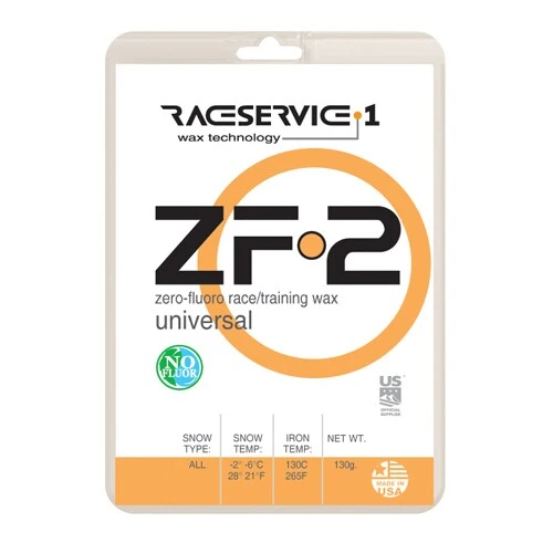 RaceService 1 ZF2 Paraffin Ski Wax - 130g 1 RaceService 1 ZF2 Paraffin Ski Wax - 130g