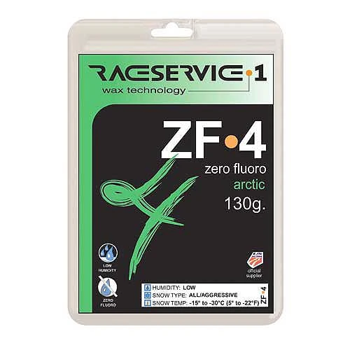 RaceService 1 ZF4 Paraffin Ski Wax - 130g 1 RaceService 1 ZF4 Paraffin Ski Wax - 130g
