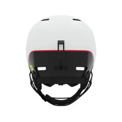 Giro Ledge SL Mips Race Helmet W/ Chingaurd - OPEN BOX RETURN 15 Giro Ledge SL Mips Race Helmet W/ Chingaurd - OPEN BOX RETURN -Utah Ski Gear Store giro ledge sl mips snow helmet matte white back