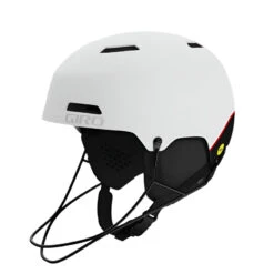 Giro Ledge SL Mips Race Helmet W/ Chingaurd - OPEN BOX RETURN 13 Giro Ledge SL Mips Race Helmet W/ Chingaurd - OPEN BOX RETURN -Utah Ski Gear Store giro ledge sl mips snow helmet matte white hero